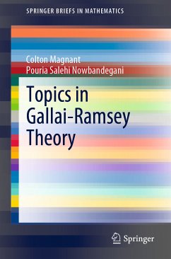 Topics in Gallai-Ramsey Theory (eBook, PDF) - Magnant, Colton; Salehi Nowbandegani, Pouria