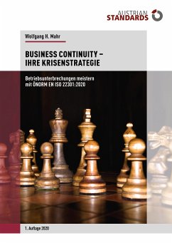 Business Continuity − Ihre Krisenstrategie (eBook, ePUB) - Mahr, Wolfgang H.