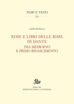 Rime e libri delle rime di Dante tra Medioevo e primo Rinascimento (eBook, PDF) - Banella, Laura