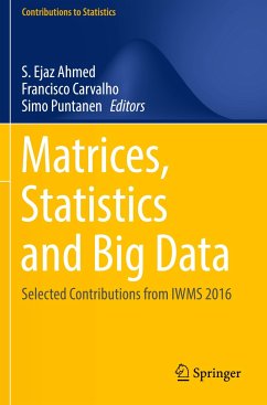 Matrices, Statistics and Big Data