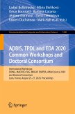 ADBIS, TPDL and EDA 2020 Common Workshops and Doctoral Consortium