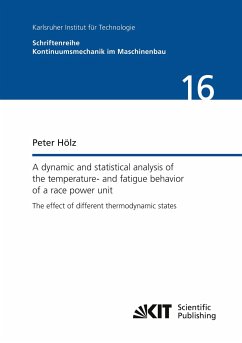 A dynamic and statistical analysis of the temperature- and fatigue behavior of a race power unit ¿ The effect of different thermodynamic states