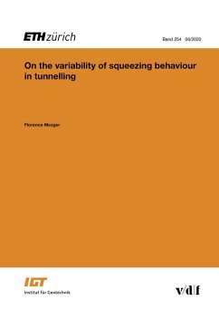 Cover On the variability of squeezing behaviour in tunnelling (eBook, PDF)