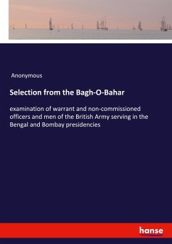 Selection from the Bagh-O-Bahar - Anonymous