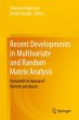 Recent Developments in Multivariate and... - Bild 1