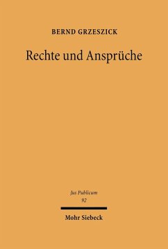 Rechte und Ansprüche (eBook, PDF) - Grzeszich, Bernd