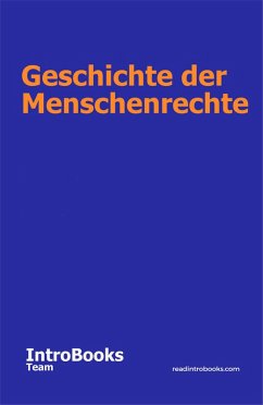 Cover Geschichte der Menschenrechte (eBook, ePUB)