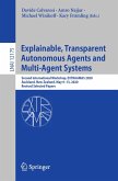 Explainable, Transparent Autonomous Agents and Multi-Agent Systems (eBook, PDF)