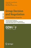 Group Decision and Negotiation: A Multidisciplinary Perspective (eBook, PDF)