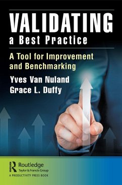 Validating a Best Practice (eBook, ePUB) - Nuland, Yves Van; Duffy, Grace L.