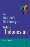 The Learner's Dictionary of Today's Indonesian (eBook, PDF)