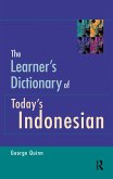 The Learner's Dictionary of Today's Indonesian (eBook, PDF) The Learner's Dictionary of Today's Indonesian (eBook, PDF)