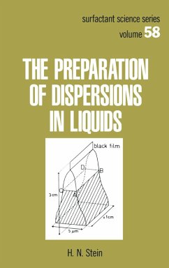 Cover The Preparation of Dispersions in Liquids (eBook, ePUB)
