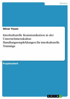 Interkulturelle Kommunikation in der Unternehmenskultur. Handlungsempfehlungen für interkulturelle Trainings (eBook, PDF)