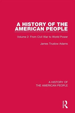 A History of the American People (eBook, PDF) - Truslow Adams, James