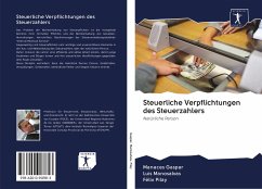 Steuerliche Verpflichtungen des Steuerzahlers - Gaspar, Manaces;Manosalvas, Luis;Pilay, Félix