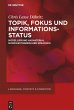 Topik, Fokus und Informationsstatus - Bild 1