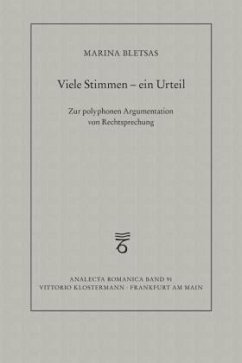 Cover Viele Stimmen - ein Urteil