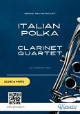 Clarinet Quartet "Italian Polka" score & set of parts (fixed-layout eBook, ePUB)