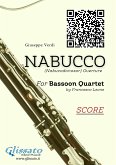 Bassoon Quartet Score: &quote;Nabucco&quote; overture (fixed-layout eBook, ePUB)