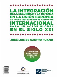 Cover La integración de la seguridad y la defensa en la UE · Integration of security and defence in the EU (eBook, ePUB)