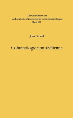 Cohomologie non abelienne (eBook, PDF) - Giraud, Jean