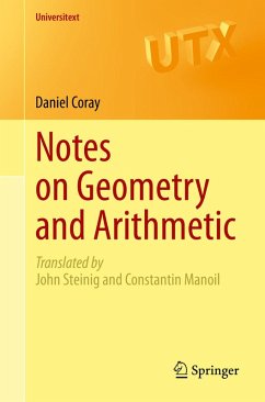 Notes on Geometry and Arithmetic (eBook, PDF) - Coray, Daniel