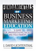 Fundamentals of Business Marketing Education (eBook, PDF) Fundamentals of Business Marketing Education (eBook, PDF)