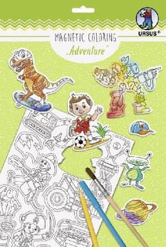 Cover URSUS Blankoartikel Magnetic Coloring Adventure, DIN A4