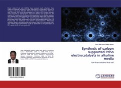 Synthesis of carbon supported PdSn electrocatalysts in alkaline media