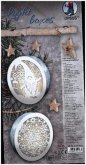 URSUS Light boxes "Gnome & Snowflakes", Ø 15,3 cm