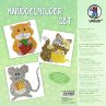URSUS Kinder-Bastelsets Knüddelbilder... - Bild 1