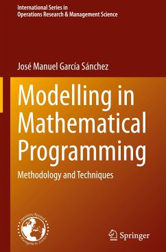 Modelling in Mathematical Programming - García Sánchez, José Manuel