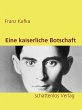 Eine kaiserliche Botschaft (eBook, ePUB) - Bild 1