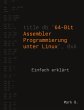 64-Bit Assembler Programmierung unter... - Bild 1