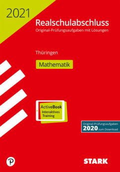 Cover STARK Original-Prüfungen Realschulabschluss 2021 - Mathematik - Thüringen