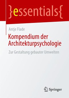 Kompendium der Architekturpsychologie - Flade, Antje