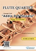 Flute Quartet "Addio del Passato" score & parts (fixed-layout eBook, ePUB)