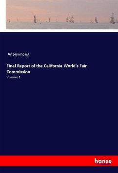 Final Report of the California World's Fair Commission - Anonymous
