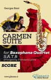 "Carmen" Suite for Sax Quartet (score) (fixed-layout eBook, ePUB)