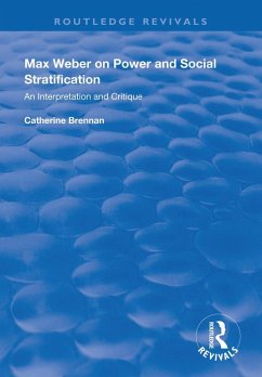 Max Weber on Power and Social Stratification (eBook, ePUB) Cover Max Weber on Power and Social Stratification (eBook, ePUB)