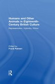 Humans and Other Animals in Eighteenth-Century British Culture (eBook, PDF)