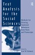 Text Analysis for the Social Sciences... - Bild 1