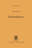 Die Bundestreue (eBook, PDF)