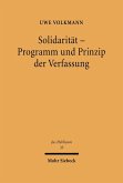 Solidarität - Programm und Prinzip der Verfassung (eBook, PDF)
