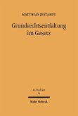 Grundrechtsentfaltung im Gesetz (eBook, PDF)