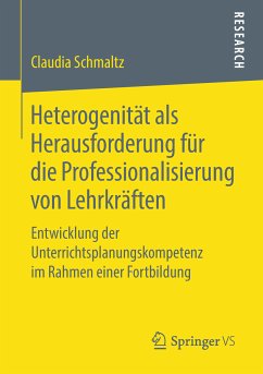 Heterogenität als Herausforderung für die Professionalisierung von Lehrkräften (eBook, PDF) - Schmaltz, Claudia