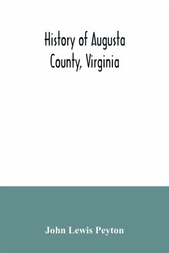 Cover History of Augusta County, Virginia