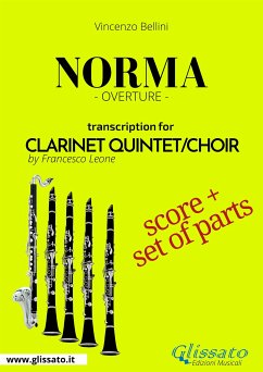 Norma - Clarinet Quintet/Choir score & parts (fixed-layout eBook, ePUB) - Bellini, Vincenzo