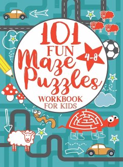 Maze Puzzle Book for Kids 4-8 - Press; Trace, Jennifer L.